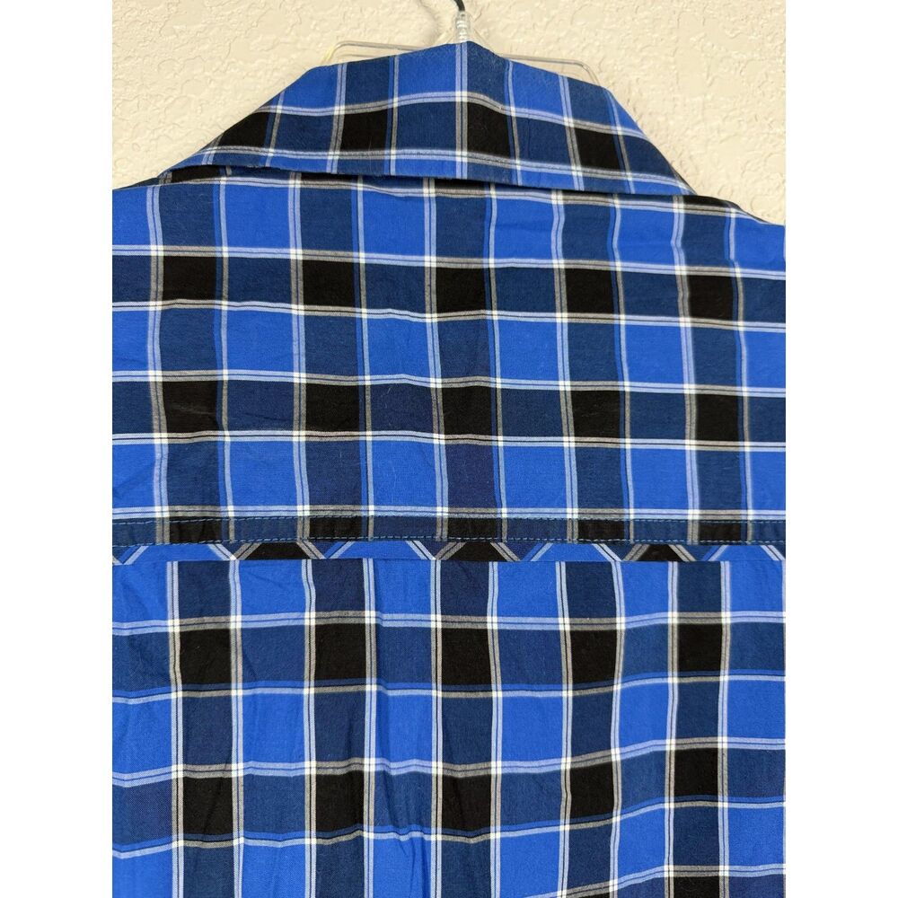 Cinch Modern Fit Mens Plaid Long Sleeve Button Down Western Cowboy Shirt Size M - Picture 5 of 11